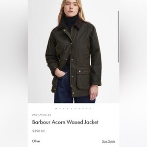 Barbour Acorn Waxed Jacket